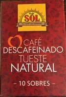 Количество сахара в Cafe Descafeinado tueste Natural