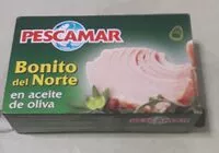 İçindeki şeker miktarı Bonito del Norte en aceite de oliva