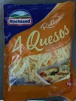 Количество сахара в Formatge Ratllat 4 Quesos Hochland