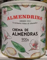 Sucre et nutriments contenus dans Almendrina