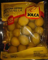 Suhkru kogus sees Aceitunas manzanilla con hueso