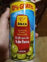 Suhkru kogus sees Aceitunas rellenas de anchoa