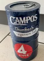 Zucker und Nährstoffe drin Campos