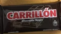 Sokerin määrä sisällä Chocolate negro