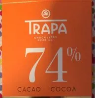 Quantité de sucre dans Trapa 74%