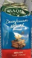 Cantidad de azúcar en Descafeinado natural