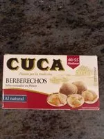 Cantidad de azúcar en Berberechos al Natural 40/ 55 mediano 115 g