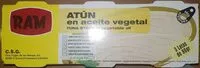 Quantité de sucre dans Atún en aceite vegetal