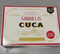 Cantidad de azúcar en Sardinas
