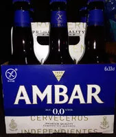 含糖量 Cerveza ambar sin alchol