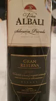 入っている砂糖の量 Viña Albali Gran Reserva 2009
