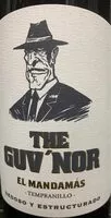 Sucre et nutriments contenus dans The guv nor