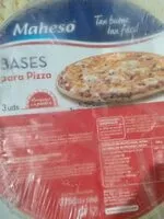 Sokerin määrä sisällä Bases para pizza