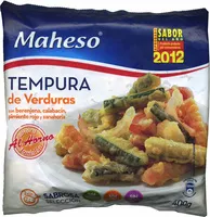 Tempuras de verduras