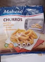 Sokerin määrä sisällä CHURROS