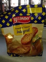 Cantidad de azúcar en Panecillos tostados integral