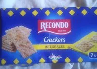 Cantidad de azúcar en Crackers integrales
