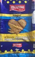 Cantidad de azúcar en Pan tostado integral sin sal, sin azucares