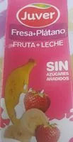 Amount of sugar in Fruta+leche