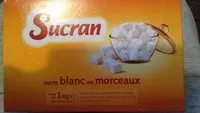 Sucre et nutriments contenus dans Sucran