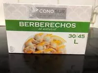 Jumlah gula yang masuk Berberechos al natural