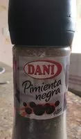 Suhkru kogus sees Pimienta negra DANI poivre espagnol