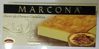 चीनी की मात्रा Turrón de crema catalana