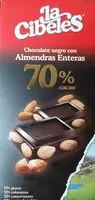 Amount of sugar in Chocolate negro con Almendras