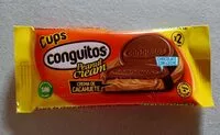 İçindeki şeker miktarı Cups Conguitos Crema de cacahuete