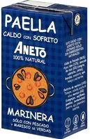 İçindeki şeker miktarı Caldo para paella de pescado y marisco con sofrito