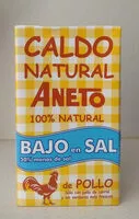 İçindeki şeker miktarı Caldo de pollo