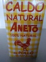 İçindeki şeker miktarı Caldo de pollo 100% natural envase 1,04 l