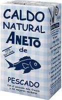İçindeki şeker miktarı Caldo de pescado natural