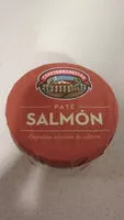 Suhkru kogus sees paté de salmón
