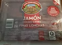 Suhkru kogus sees Jamón cocido extra finas lonchas