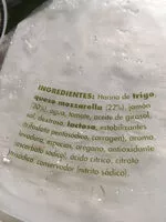 Suhkru kogus sees Pizza jamon y queso tarradella