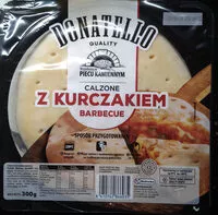 Suhkru kogus sees Calzone z kurczakiem barbecue