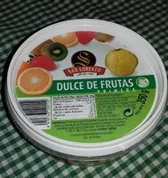 Cantidad de azúcar en Dulce de frutas