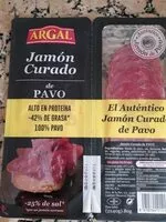 Jamon curado de pavo