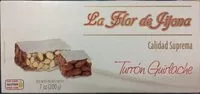 Jumlah gula yang masuk Turrón guirlache