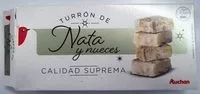 Amount of sugar in Turron nata nueces