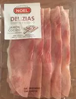 含糖量 Delizias jamón cocido extra lonchas sin gluten sin lactosa