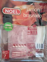 चीनी की मात्रा Jamón braseado