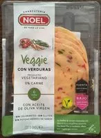 चीनी की मात्रा Lonchas con verduras