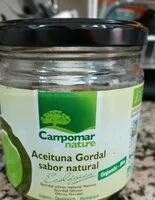 चीनी की मात्रा Aceituna gordal sabor natural