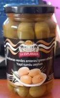 Suhkru kogus sees Aceitunas verdes enteras