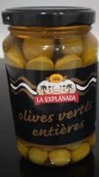 Suhkru kogus sees Olive vertes entière