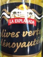 Suhkru kogus sees Olives vertes dénoyautées