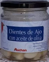 入っている砂糖の量 Dientes de ajo con aceite de oliva