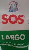 Sokerin määrä sisällä Arroz largo paquete 1 kg